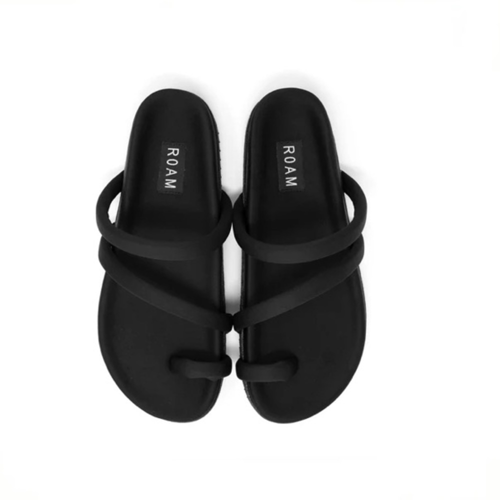 ROAM Orbit Black Sandal 8